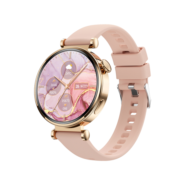 Rdfit Watch 4 Mini Lady Smartwatch 1.3" BT Call Female Assistant Health Monitoring Fashion Reloj Amoled Smart Watch