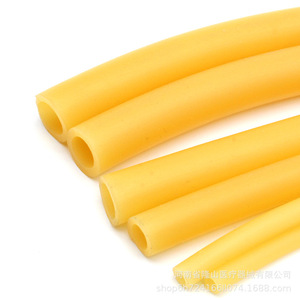 Medical Grade Yellow Latex Tubing 4x6 5x7 6x9 9x12 Mm High Elasticity Tourniquet Laboratory Use - Product Image 5