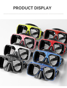 Máscara de <span class=keywords><strong>Buceo</strong></span> ZMZ DIVE M271 con Certificación CE, Doble Lente de Silicona, Cristal Templado de 4.0mm, Transpirable e Impermeable para Adultos - Product Image 6
