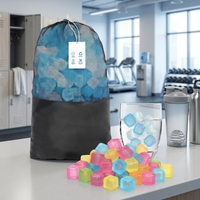 Cubes de glace réutilisables en plastique OME 2,5-4,5 cm, congélation rapide, réutilisables, qualité alimentaire, pour whisky et cocktails