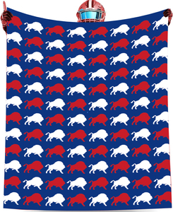 Oso de Peluche Bills Buffalo con Manta de Tacto Sedoso, Washington Commanders - Product Image 1