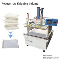 Máquina de Compresión Hidráulica Controlada por PLC para Almohadas y Textiles |   Enfardadora Industrial que Ahorra Espacio