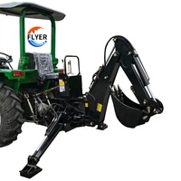 Ausrüstung landwirtschaft liche 4x4 Traktoren mit Frontlader und Heck lader Rasen traktor Frontlader