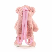 Sac en peluche personnalisé pour enfants, animal, sac à dos ours rose bon marché
