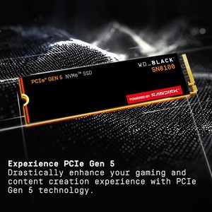 SSD NVMe Hitam SN8100 1T/2T PCIe 5.0x4 M.2 2280 14.900MB/s Baca 11.000MB/s Tulis, Terbaik untuk Aplikasi AI, Pengeditan Video Game - Product Image 5