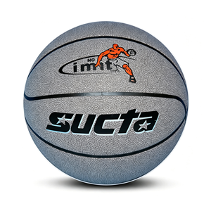 Pallone da Basket <span class=keywords><strong>Professionale</strong></span> di Alta Qualità Personalizzabile Misura 7 Ufficiale per Allenamento e Competizione - Product Image 4