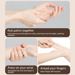 Professioneller <span class=keywords><strong>Hand</strong></span>-Nacken-Massagegerät Vibrator mit Verschiedenen Natürlichen Massagesteinen Elektrisches Körper-Massagegerät - Product Image 6