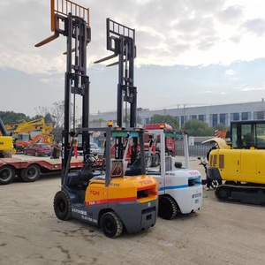 Original Shanghai China Used TCM Diesel <b>Forklift</b> 3ton with Gearbox Pump High Efficiency for Report & Video Inspection for Sale - Product Image 5