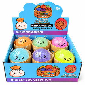 Nouveautés Jouets Squishy de Noël en forme de cornes de renne, Squishy en forme de boulette de Noël, Squishy en forme de boulette, Squishy en forme de boulette à paillettes - Product Image 2