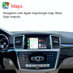 Không dây xe chơ<span class=keywords><strong>i</strong></span> cho Mercedes Benz ml GL w166 x166 2012 2015 Android tự động gương liên kết Airplay Carplay chức năng Radar Detector - Product Image 5