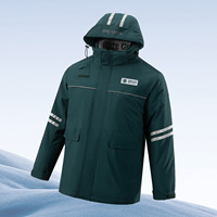 Veste de travail rembourrée antistatique pour homme, nouvelle collection hiver, uniforme résistant au froid pour électricien en réseau électrique