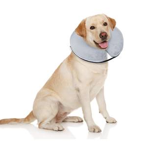 Collar Protector Quirúrgico Inflable de PVC en Forma de Cono, Collar Suave Tipo Donut para la Recuperación y Salud de Mascotas, Perros - Product Image 2