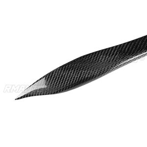 1 paire de couvre-phares en fibre de carbone véritable pour Toyota Crown 2005 2006 2007 2008 2009, accessoires de voiture - Product Image 3