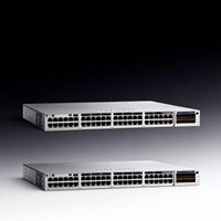 Switch Cisco Catalyst PoE+ Original C9200-48P-E de 48 Puertos, Capa 3, para Red LAN de Campus, Apilable