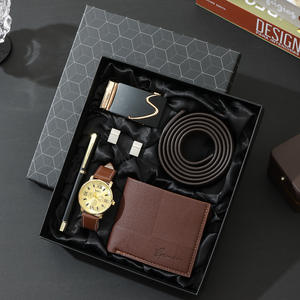 男士商务礼品套装情人节礼品腰带钱包太阳镜手表套装 - Product Image 3