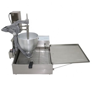 Production de Snacks Automatique Fabrication de Puff Puff avec Distributeur de Pâte et Friteuse Thom <span class=keywords><strong>Thun</strong></span> Doun Mini Machines à Frire des Donuts - Product Image 3
