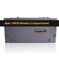 PKnight CM003B Contrôleur enregistreur de scènes DMX 8 boutons, 16 actions de scène, Emplacement pour batterie 18650, Lecture DMX512 Art-Net SACN, Boîtier moulé sous pression