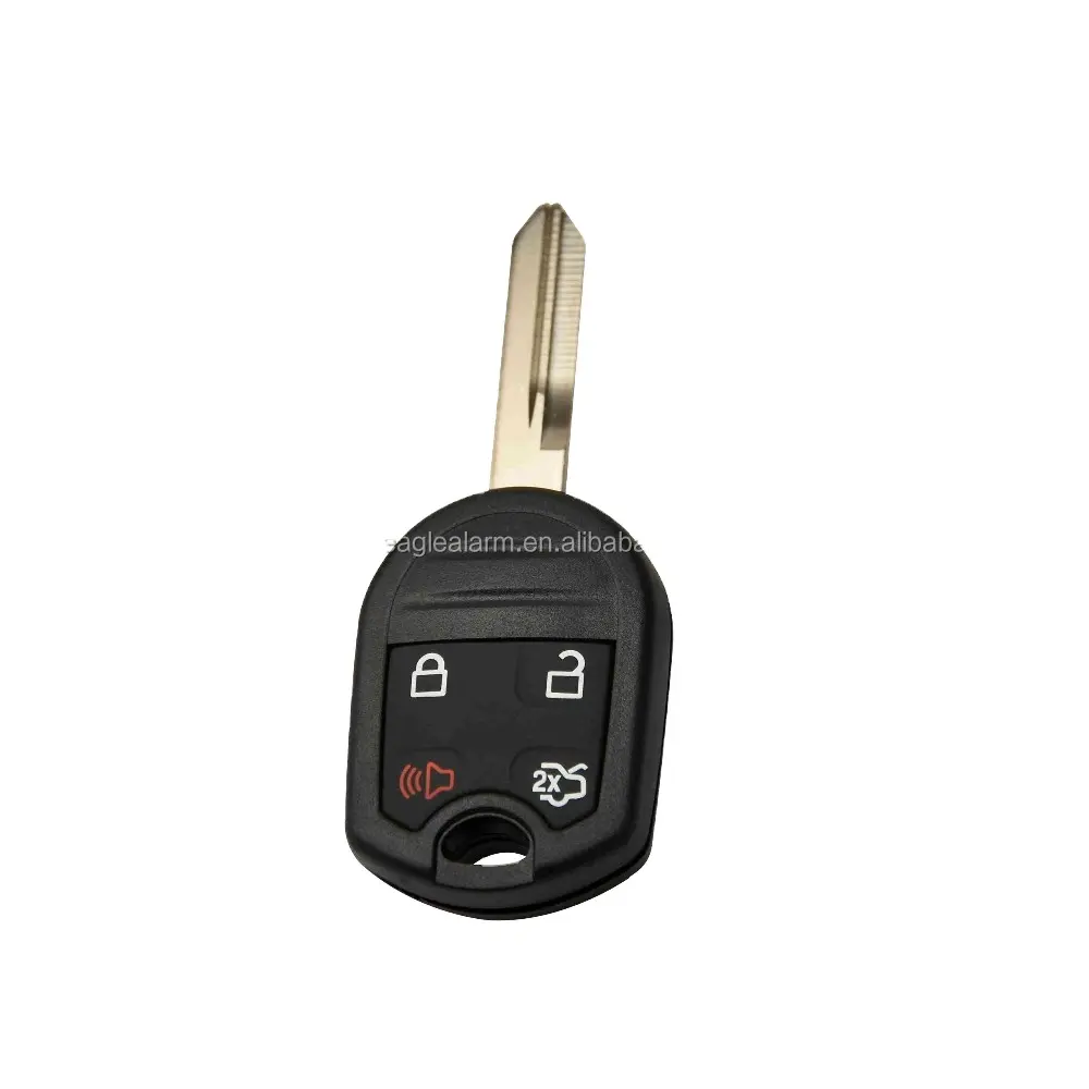 E128 factory made universal keyless car alarm remote control with key