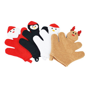 Groothandel Cartoon Dier Vorm Baby <span class=keywords><strong>Kids</strong></span> Body Scrubs Wassen Douchebad Exfoliërende Handschoen - Product Image 2