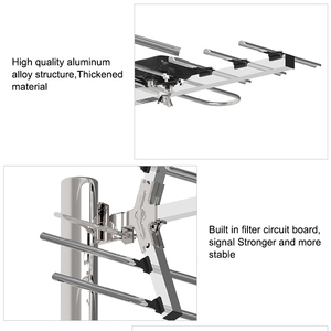 Gongren Indonesia Factory Digital Amplified Outdoor <b>Hd</b> Tv Antena Adapter Coax <b>Cable</b> Yagi Aerial Hdtv Long Range Tv Antenna - Product Image 3