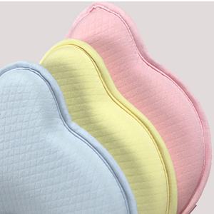 Travesseiro de Algodão com Espuma de Memória para Bebês Recém-Nascidos com Suporte Personalizado para o Pescoço, Design Ecológico e Respirável para um Sono Confortável - Product Image 3