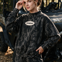 Hauts tricotés décontractés à capuche double couche en jersey brodés avec badge, styles à manches longues et sans manches pour le printemps, l'automne et l'hiver