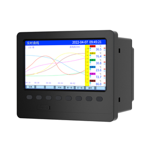 RS485 16 Channel <strong>Temperature</strong> Data Logger Pressure Process Curves <strong>Monitoring</strong> Paperless Recorder - Product Image 2
