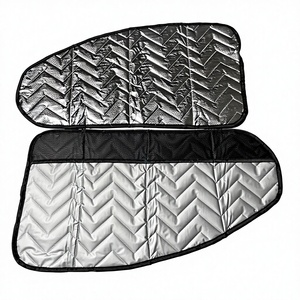 Set di <span class=keywords><strong>3</strong></span> Tende Parasole Magnetiche per Finestrini RV, Copertura per Finestrini Laterali Anteriori per Furgoni Sprinter, Tende Laterali Magnetiche Pieghevoli per Camper - Product Image 4