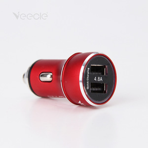 Chargeur de voiture VEECLE en alliage d'aluminium 12-24V DC, allume-cigare double USB 5V 2.4A à charge rapide pour <span class=keywords><strong>Tesla</strong></span> <span class=keywords><strong>Model</strong></span> <span class=keywords><strong>3</strong></span>/Y 2021-2023 - Product Image 4