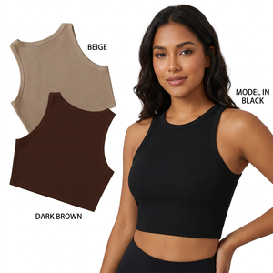 Camisetas sin mangas de talla grande para mujer, chaleco de verano transpirable suave de algodón, fabricante OEM, suministro de moda al por mayor a granel - Product Image 1