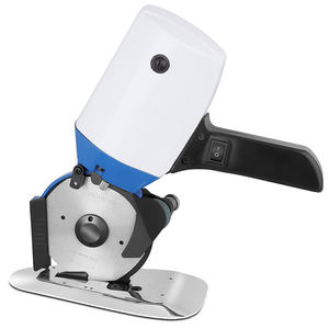 Taşınabilir hafif çelik döner bıçak yuvarlak bıçak giysi kesme ile kumaş kesme makinesi yuvarlak bıçak kumaş kesme makinesi - Product Image 1