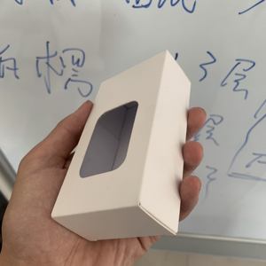 Caja de <span class=keywords><strong>Papel</strong></span> Ecológica con Laminado Mate, Diseño Autoensamblable, <span class=keywords><strong>para</strong></span> Cosméticos y Perfumes, con Forro de Esponja y <span class=keywords><strong>Ventanas</strong></span> - Product Image 3