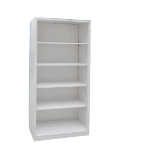 KD Four Shelves Book Storage Metal Filing Cabinet Rack Without Door