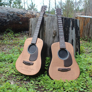 OEM özelleştirilmiş el yapımı seramik gitar kremasyon Urn duvara monte, anıt Pet kremasyon Urn kül Pet - Product Image 2