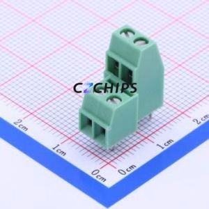 1751390 Screw Terminal Block Through hole Component (THT),P=3.5mm Connector 3.5mm Green Through Hole 4P - Product Image 1