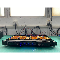 Nouvel Amplificateur Numérique 1U 4*1300W 8Ω SONO Audio 4 Canaux pour KTV, Club, Fête - Système Sonore Stéréo Classe D - Amplificateur de Puissance