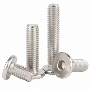 Tornillo hexagonal de cabeza delgada de cabeza plana de acero inoxidable 304 tornillos de máquina M6 - Product Image 1