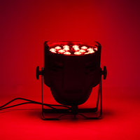 Projecteur PAR LED motorisé SHEHDS Zoom RGBWA+UV avec DMX512 6-en-1, éclairage de scène professionnel pour DJ, club, mariage, événement