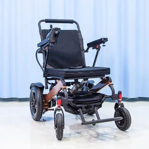 <span class=keywords><strong>Silla</strong></span> <span class=keywords><strong>de</strong></span> <span class=keywords><strong>ruedas</strong></span> eléctrica plegable motorizada Motor <span class=keywords><strong>de</strong></span> 500W peso ligero rastreado estilo chino precio barato - Product Image 6