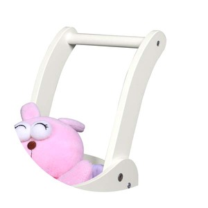 हरे जंगल नाटक खिलौना लकड़ी गुड़िया फर्नीचर बच्चों की गाड़ी (गुड़िया शामिल नहीं) - Product Image 6