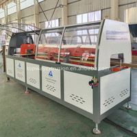Machine de fabrication de panneaux muraux à lamelles en PVC WPC, ligne de production de planches de sol en bois-plastique