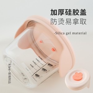 Baby Bowl Glass Food Storage Container 180ml Steamable With Lid For Baby Food 0-12 Months - Product Image 3