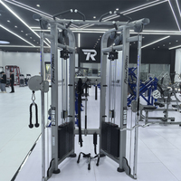 Équipement de musculation ROSEN, directement de l'usine, poulie double réglable en acier galvanisé Q235 de 3 mm avec garantie de 3 ans