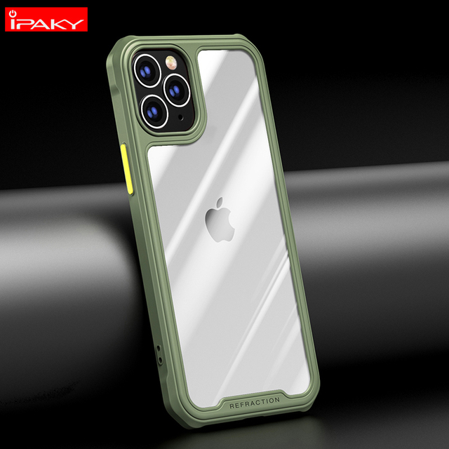 Protective IPAKY Slim Mobile Phone Case for Apple iPhone 12/12 Mini Phone Cover
