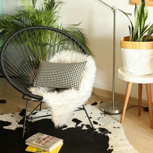 HMS 12 "x 20" ปลอกหมอนอิงเอวสีเหลืองเบาะนั่งสบายสำหรับใช้ในสำนักงานและใช้ในบ้าน - Product Image 6