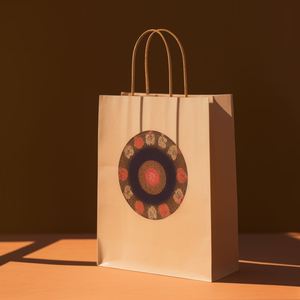 Custom <b>Takeaway</b> Carry Brown Kraft Paper Bag With Logo Food Packing Bag <b>Coffee</b> Shop Kraft Paper Bag - Product Image 4