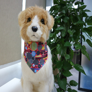 Pañuelo Triangular Ajustable para Perro con Estampado Étnico Colorido - Product Image 6