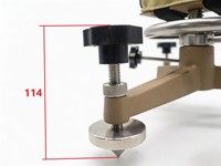 Support de tir métallique avancé avec pieds à remplacement rapide pour le tir en extérieur - DG SR-02