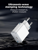 Adaptateur secteur pour téléphone portable LDNIO Q122, prix d'usine, origine PD 27W, câble USB C type C, chargeur mural à charge rapide PD