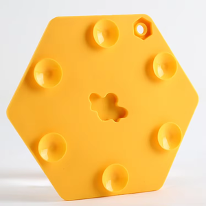 Tazón de silicona con laberinto para alimentación lenta para perros y gatos, diseño universal con patrón de libélula - Product Image 2